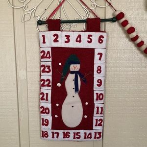 Vintage Countdown to Christmas Calendar